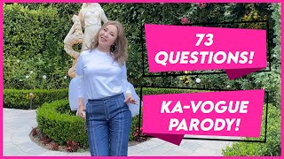 73 Questions With Small Laude  Ka  Vogue Parody [upl. by Gehlbach]