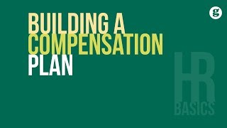 HR Basics Building a Compensation Plan [upl. by Aiek177]