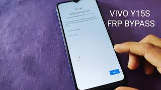 VIVO Y15S FRP Bypass Latest Update Without PC [upl. by Iormina]