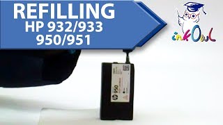 How to refill HP 932 933 950 951 Ink Cartridges [upl. by Saxela544]