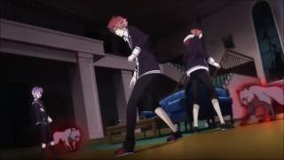 Diabolik Lovers MB  Sakamakis VS The Wolves English Dub [upl. by Laraine241]