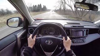 2014 Toyota RAV4 XLE AWD  WR TV POV Test Drive [upl. by Thamos215]