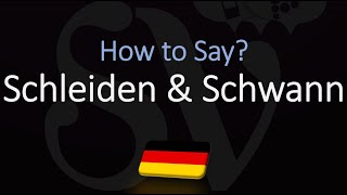 How to Pronounce Schleiden amp Schwann CORRECTLY Cell Theory  Pronunciation [upl. by Zavras]