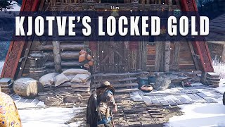 Assassins Creed Valhalla Kjotves Fortress locked house gold chest  A Cruel Destiny [upl. by Orlena]