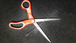 How To Sharpen The Scissors In Easy Way  4 Simple Ways To Sharpen Scissors At Home [upl. by Aleek]