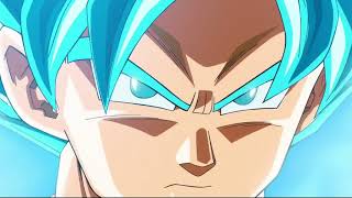 Goku Becomes Super Saiyan Blue For The First TIme  Resurrection F [upl. by Deny49]