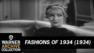 Original Theatrical Trailer  Fashions of 1934  Warner Archive [upl. by Ddet]