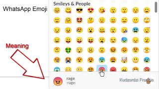 WhatsApp Emojis and their real meanings [upl. by Negris]