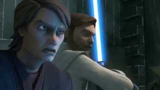 Star Wars The Clone Wars  Anakin Skywalker amp ObiWan Kenobi vs Count Dooku 1080p [upl. by Tennaj]