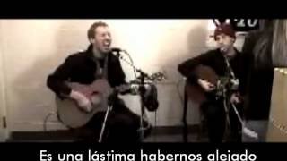 Coldplay The scientist live acoustic subespañol [upl. by Sucerdor]