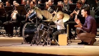 Toddler from Novosibirsk is a Drumming Prodigy [upl. by Babita748]