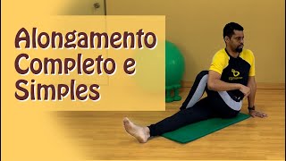 Alongamento Simples para todo Corpo  Rodrigo Lopes Fisioterapeuta [upl. by Yelkreb191]