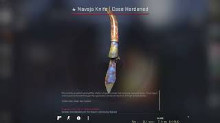 Navaja Knife  Case Hardened unboxing [upl. by Gwenette]