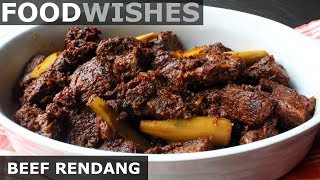 Beef Rendang  Spicy quotDryquot Curry Beef  Food Wishes [upl. by Zed]