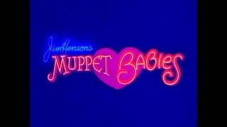 Muppet Babies 19841991 short intro Polish Normal pitch [upl. by Ynaffik]