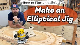 Best Way to Cut an Oval  Cool Router Jig [upl. by Grete471]