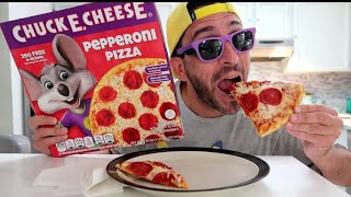 CHUCK E CHEESE Frozen Pizza Review NEW 2021 [upl. by Reina570]