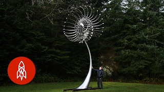 These Kinetic Sculptures Hypnotize You [upl. by Ahsitneuq]