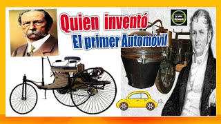 Quien Inventó El Automóvil 🚗🚙 Historia del Automóvil 🚌🌇Quién creo el Primer Automóvil De la historia [upl. by Naro543]