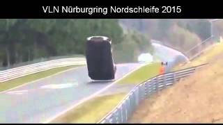 VLN Nürburgring Nordschleife 2015 Fatal Crash Accident Video [upl. by Laehcar970]