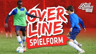 Fussballtraining Overline  Spielform  Taktik [upl. by Pattani]