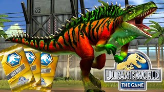 Jurassic World Das Spiel 109  OSTAFRIKASAURUS STUFE 40 amp das MINI PACK OPENING  LP JW Deutsch [upl. by Seagraves]