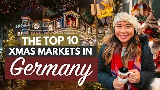 THE BEST CHRISTMAS MARKETS IN GERMANY  My Top 10 German Christmas Markets That You Must Visit [upl. by Gabrielli12]