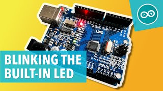 BLINKING THE BUILDIN LED  Arduino tutorial 1 [upl. by Amsden811]