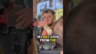 Asking MJF About Samoa Joe At Full Gear 2023 [upl. by Marozas]