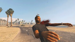 GTA 5 Sniper Shoots Compilation Euphoria Physics amp Kill Cam [upl. by Anerol828]