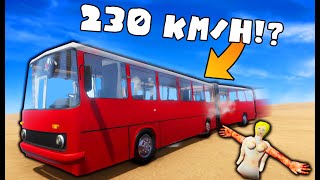 ❄️ NAJSZYBSZY AUTOBUS NA ŚWIECIE 230 KMH  THE LONG DRIVE [upl. by Aleekahs757]