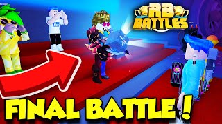 THE FINAL BATTLE Roblox RB Battles Event [upl. by Sallie620]