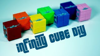 Infinity Cube DIY  LEGO Infinity Cube Tutorial [upl. by Lednik]