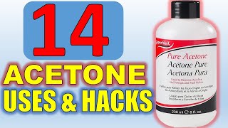 14 Surprising Acetone Nail Polish Remover Uses amp Hacks Around The Home [upl. by Ynnot]