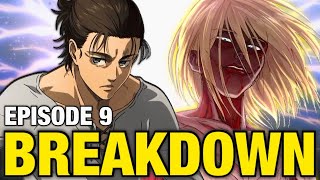 ANNIE RETURNS Eren amp Zeke’s Plan Explained  Attack on Titan Season 4 Episode 9 Breakdown [upl. by Walke403]