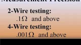 Four Wire Kelvin Testing [upl. by Piks]