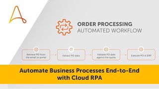 RPA Demo  Automate Business Processes EndtoEnd with Cloud RPA [upl. by Dnalyram]