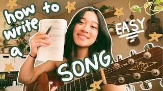 how to write a song for beginnersnoobs [upl. by Enotna]