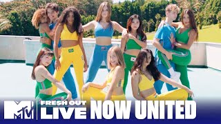 Now United Performs “Baila”  MTVFreshOut [upl. by Meuse796]