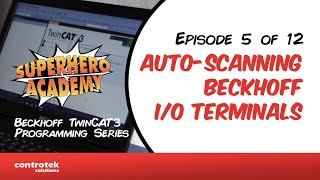 Episode 5  Autoscanning Beckhoff IO Terminals [upl. by Inalem]