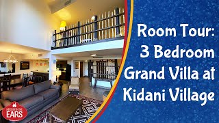 AKL Kidani Village  3 Bedroom Grand Villa Savanna View  Room Tour [upl. by Karl]