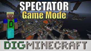 Spectator game mode in Minecraft Java Edition [upl. by Retrop490]