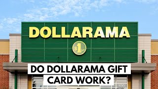 Do Dollarama Gift Cards Work And Other FAQs [upl. by Shelton]