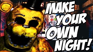 MAKE YOUR OWN NIGHT  Fazbear Studio 1 FNAF Night Creator [upl. by Varney]