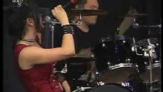 Evanescence  Taking Over Me amp Bring Me To Life Live at Rock Im Park 2003 [upl. by Htez]