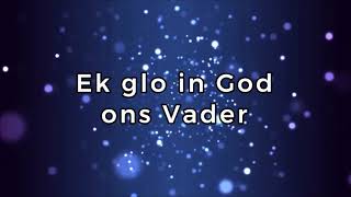 Hillsong Ek glo  Afrikaans Lyrics [upl. by Ernald682]