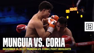 FIGHT HIGHLIGHTS Jaime Munguia vs Gonazlo Coria [upl. by Pyne524]