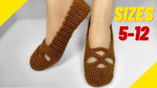 Peekaboo Crochet Slipper Tutorial [upl. by Gomez]