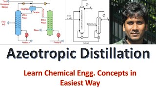 Azeotropic Distillation BasicsChemicalMahi [upl. by Krauss]