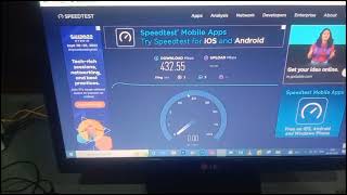 400 Mbps speed 🚅  Excitel Broadband [upl. by Isherwood]